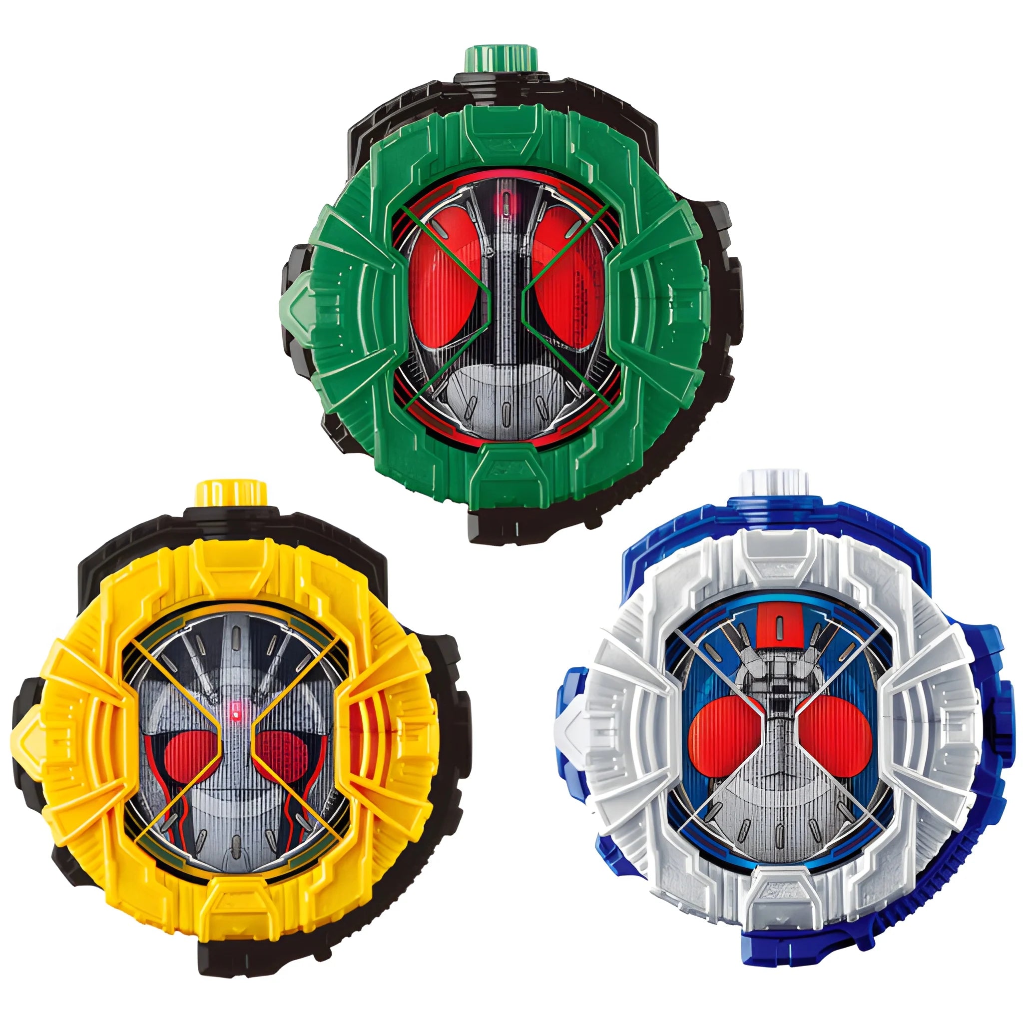 TETSUO KURATA X ANIME NYC Ride Watch Series: DX Electronic Ride Watch Quartzer Set 01: KAMEN RIDER BLACK RX / ROBO-RIDER / BIO-RIDER PRE-SALE