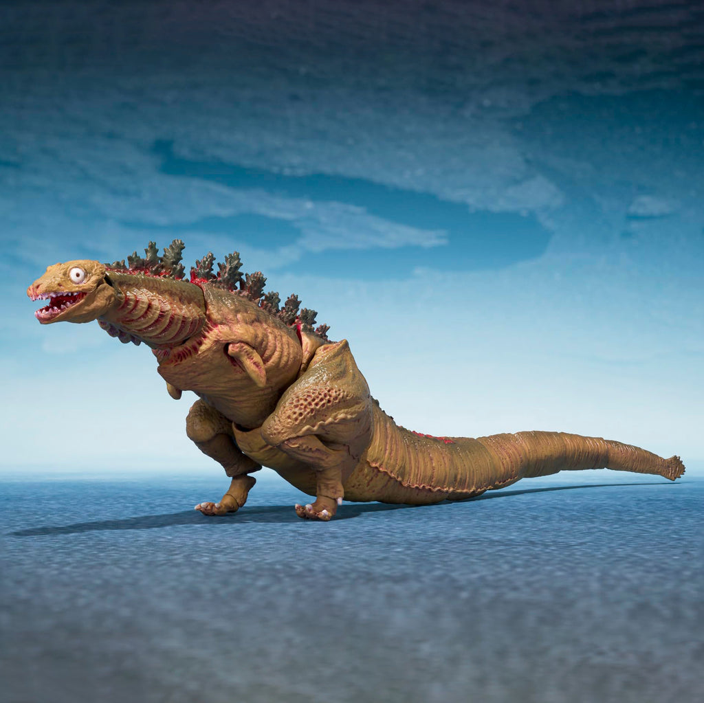 S.H. MONSTERARTS GODZILLA: GODZILLA (2016) THE SECOND FORM & THIRD FORM & GIANT UNIDENTIFIED CREATURE SET