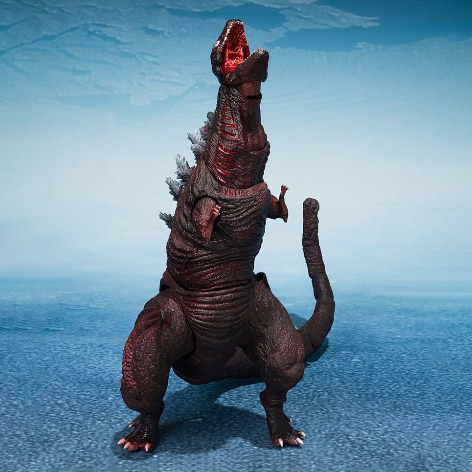 S.H. MONSTERARTS GODZILLA: GODZILLA (2016) THE SECOND FORM & THIRD FORM & GIANT UNIDENTIFIED CREATURE SET