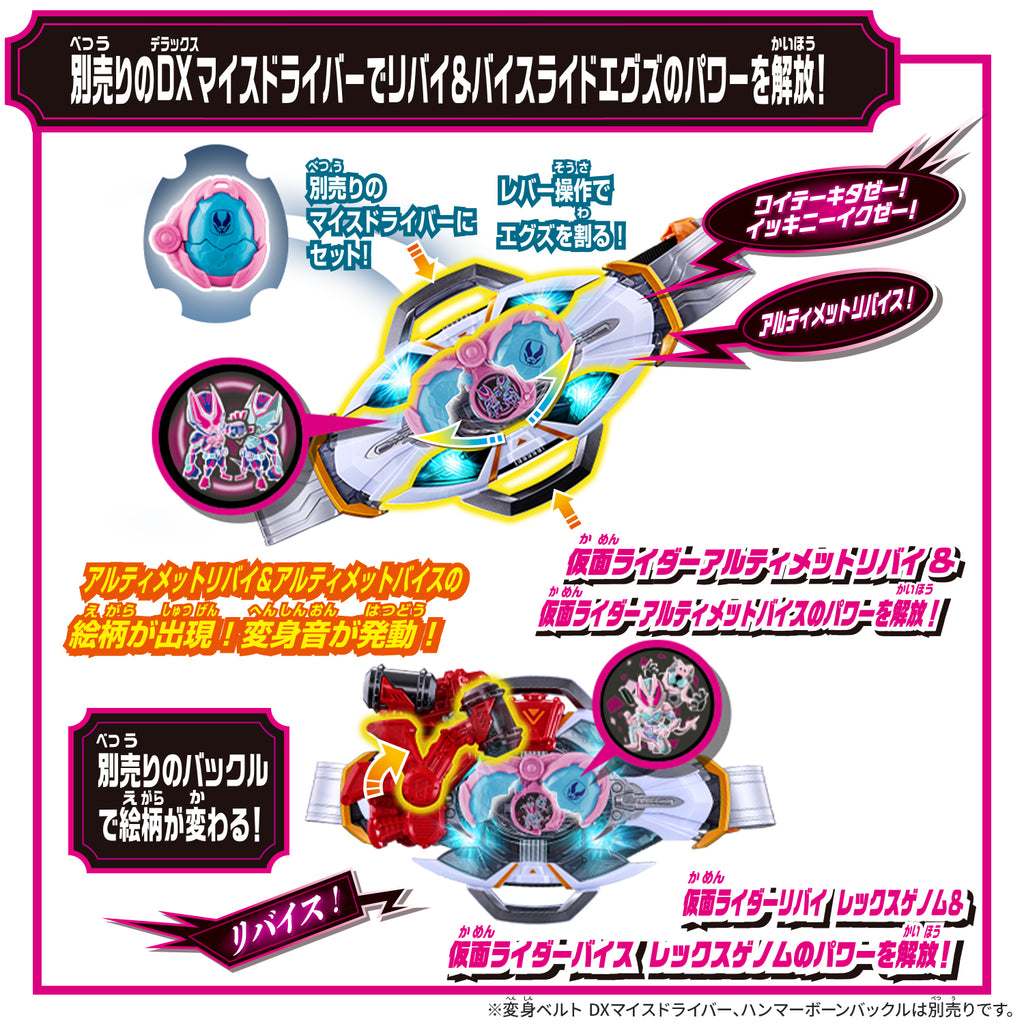 DX LEGEND RIDER X-EGGS SET 02