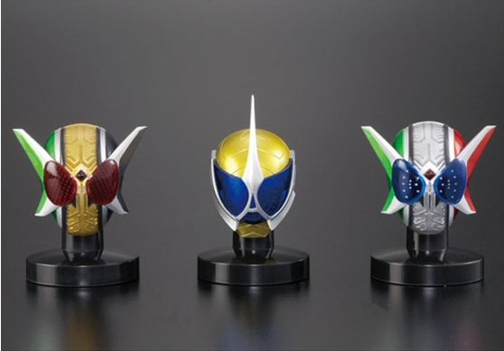 KAMEN RIDER Mask Collection 1/6 Scale: KAMEN RIDER W (Kamen Rider Double) Set 3